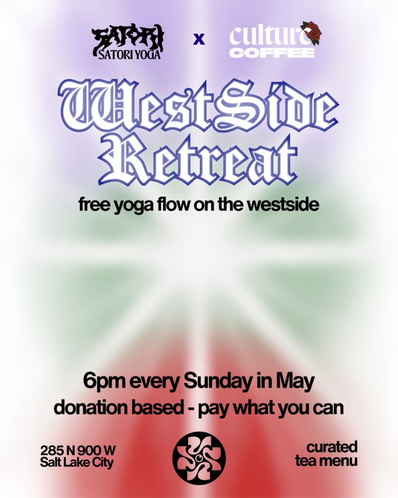 West Side Retreat; free yoga at Culture Coffee