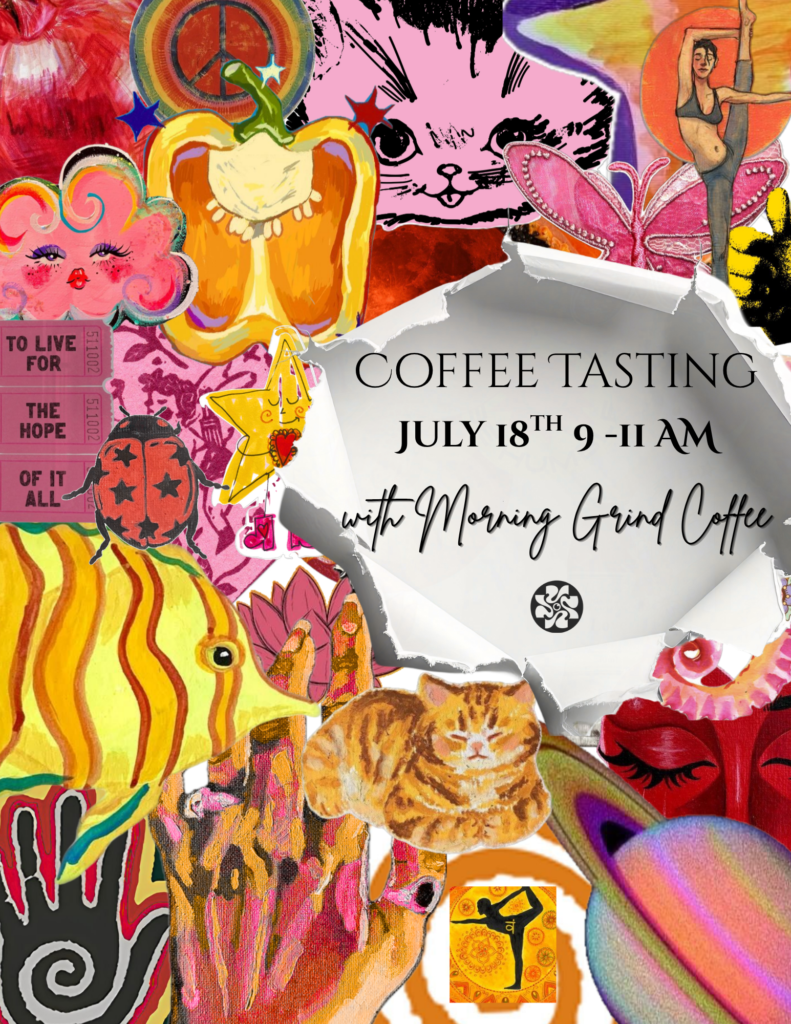Coffee tasting with Morning Grind Coffee