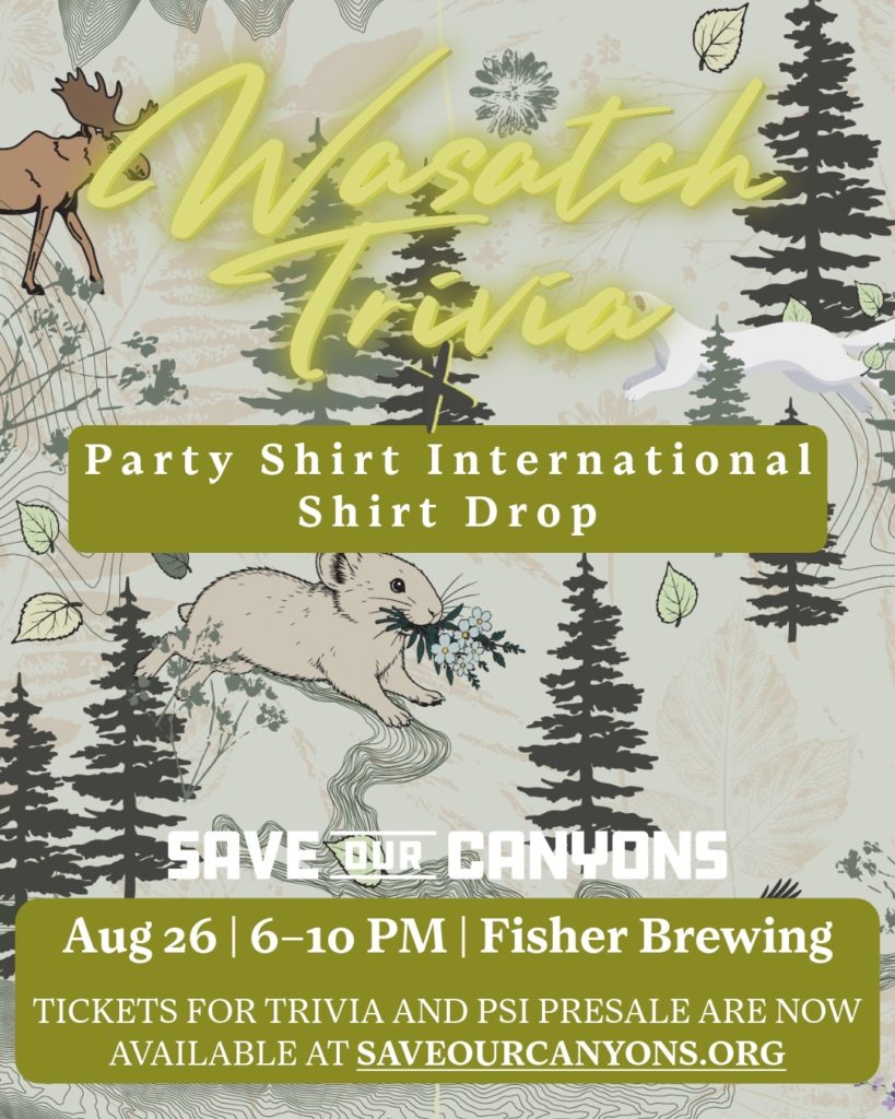 Wasatch Trivia Night with Save Our Canyons