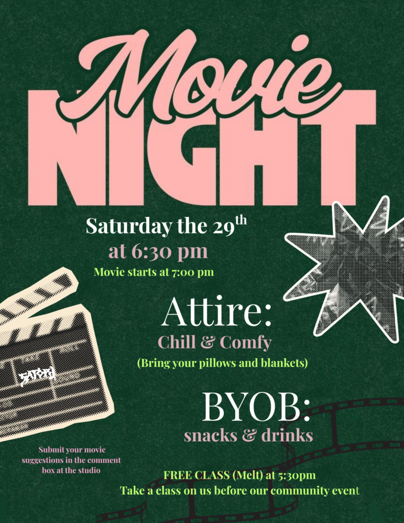 Movie night at Satori Hot Yoga