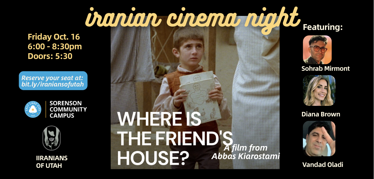 Iranian Cinema Night – Where is the Friend’s House? (Abbas Kiarostami)