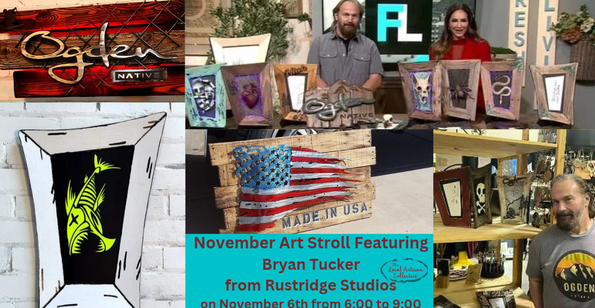 November Art Stroll featuring so many fabulous artists on November 6th, 2026 6:00 to 9:00 (Amazing Artists throughout the Entire Store, Free and $)