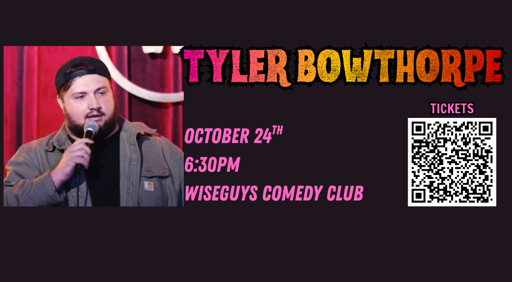 Tyler Bowthorpe Live: in the Rickles Room at Wiseguys Comedy Club