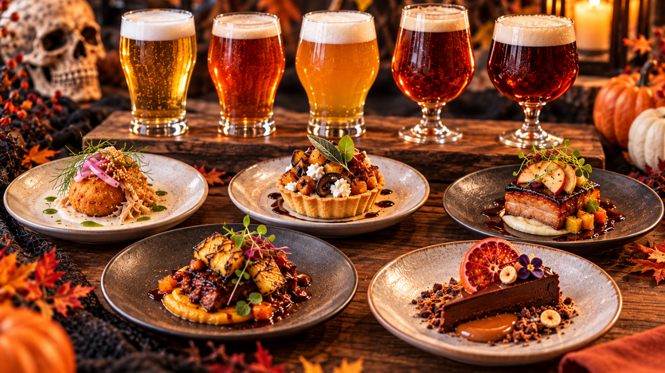 Spooky Beer Pairing: Five-Course Food & Beer Pairing